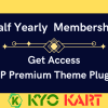 half yearly Memberships