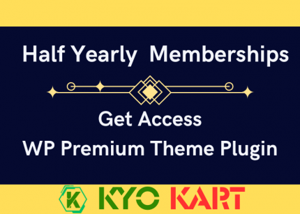 half yearly Memberships