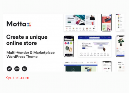 Motta Multi-VendorWP GPL Theme and Marketplace
