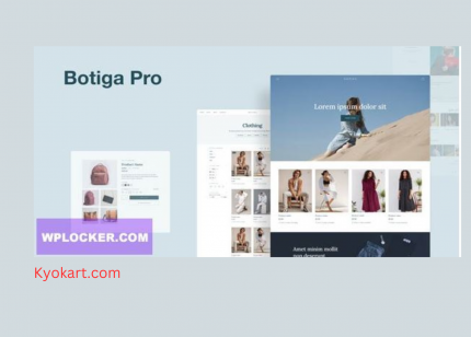 Botiga Pro Addon WP GPL Theme