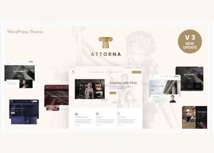 Attorna Theme WP GPL