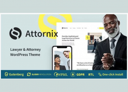 Attornix Lawyer WordPress Theme