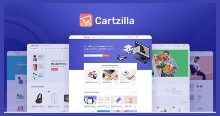 Cartzilla Digital Marketplace & Grocery Store wordpress GPL Theme