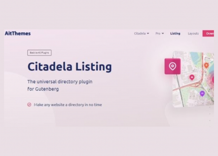 Citadela Listing The WP GPL plugin universal directory