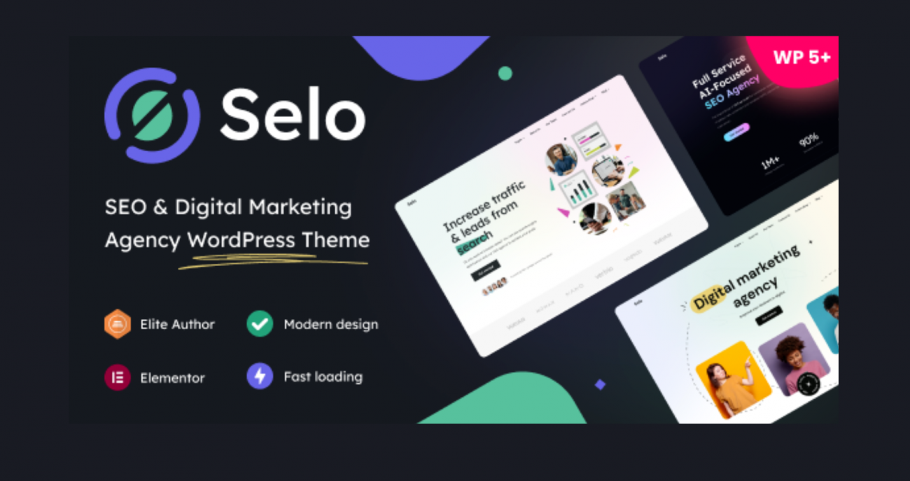 Selo SEO & Digital Marketing Agency WP GPL Theme