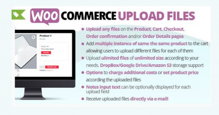 WooCommerce Upload Files WP GPL theme