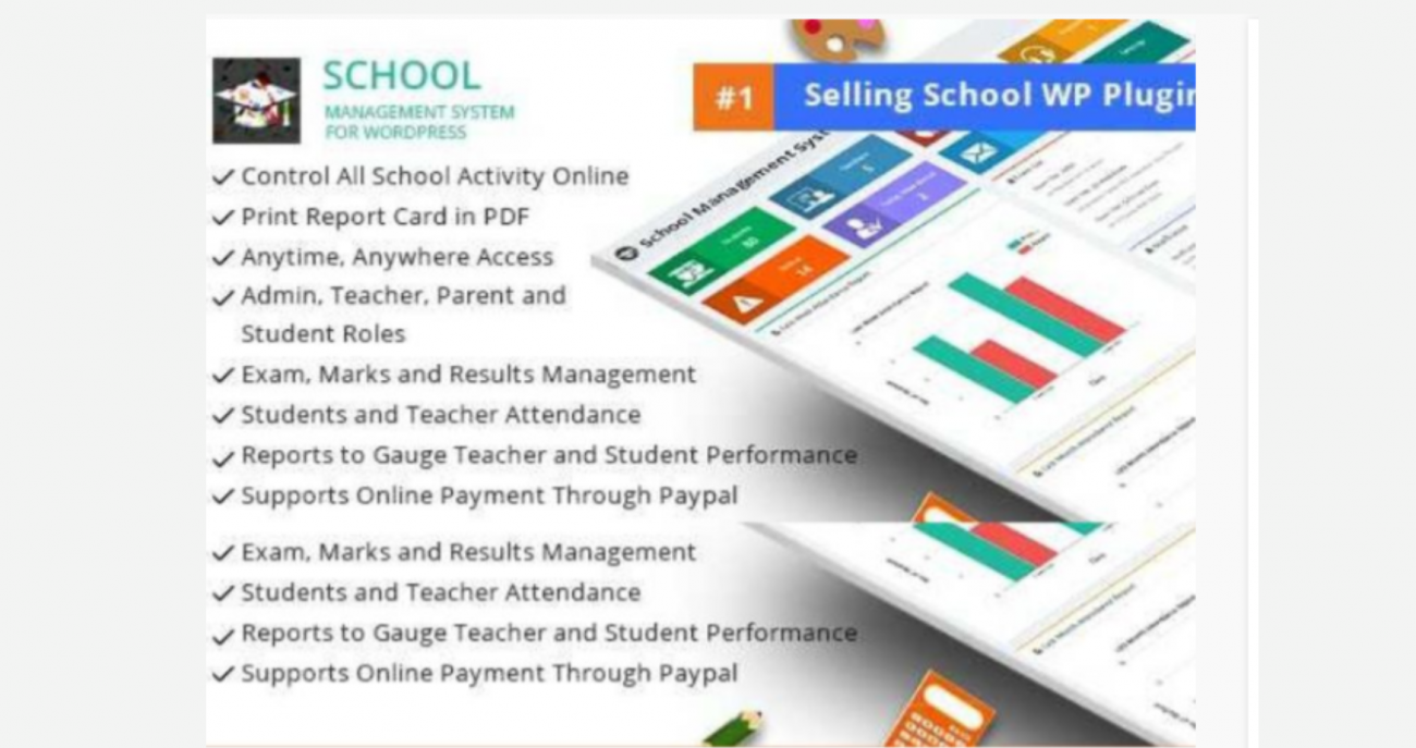 School Management System for WP GPL theme