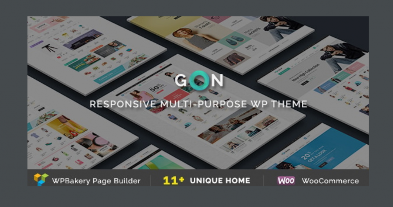 Gon Responsive Multi-Purpose WP GPL Theme